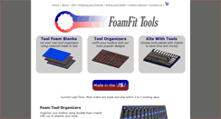 Desktop Screenshot of foamfittools.com